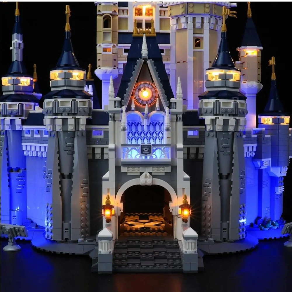 BRIKSMAX‎ Led Lighting Kit for The Disney Castle - Compatible with Lego 71040